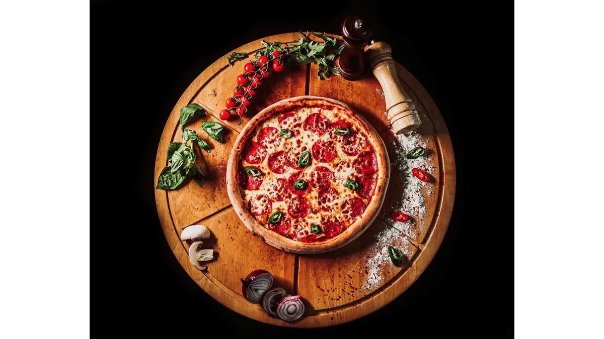 Pizza Diavola 40cm + Coca-Cola