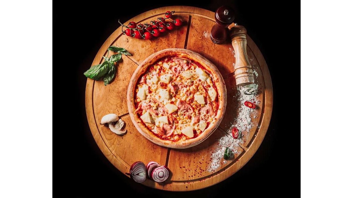 Pizza Hawaiana 50 cm