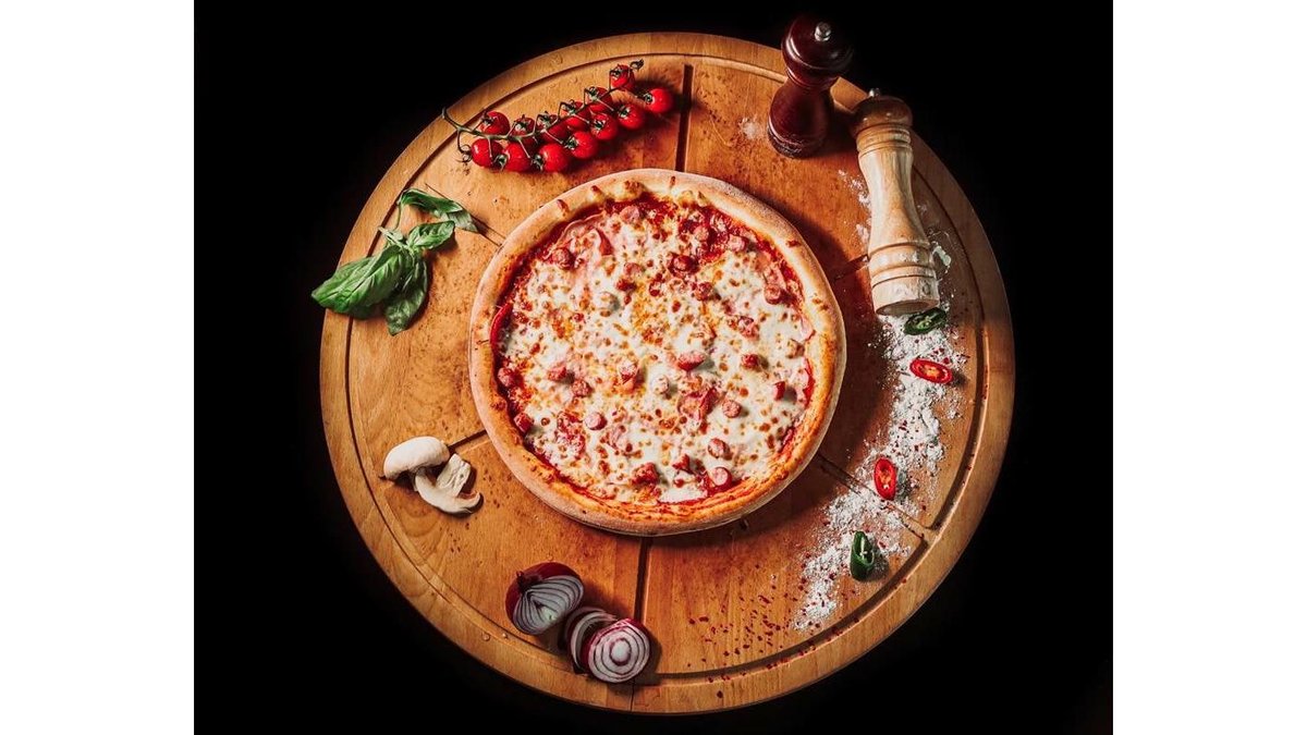 Pizza Quattro Carni 50 cm
