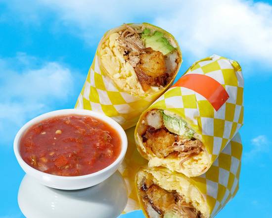 Carnitas Breakfast Burrito
