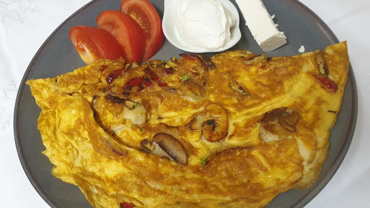 Omlet sa povrćem