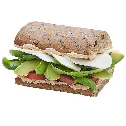 Avocado Mozzarella Sandwich