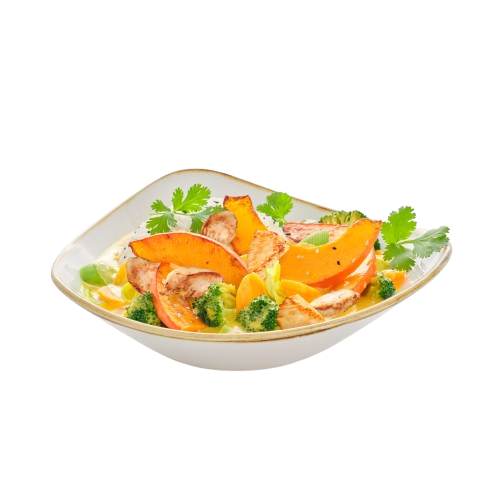 Planted Yellow Kürbis Chicken Curry
