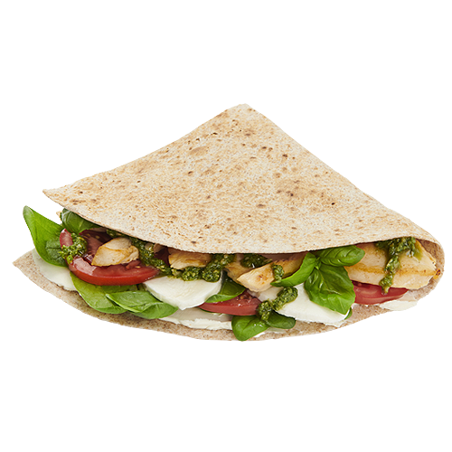 Pesto Chicken Flatbread