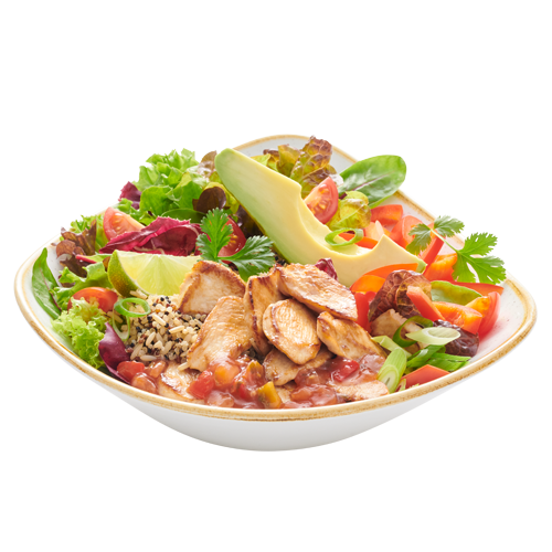 Planted Avocado Chicken Bowl
