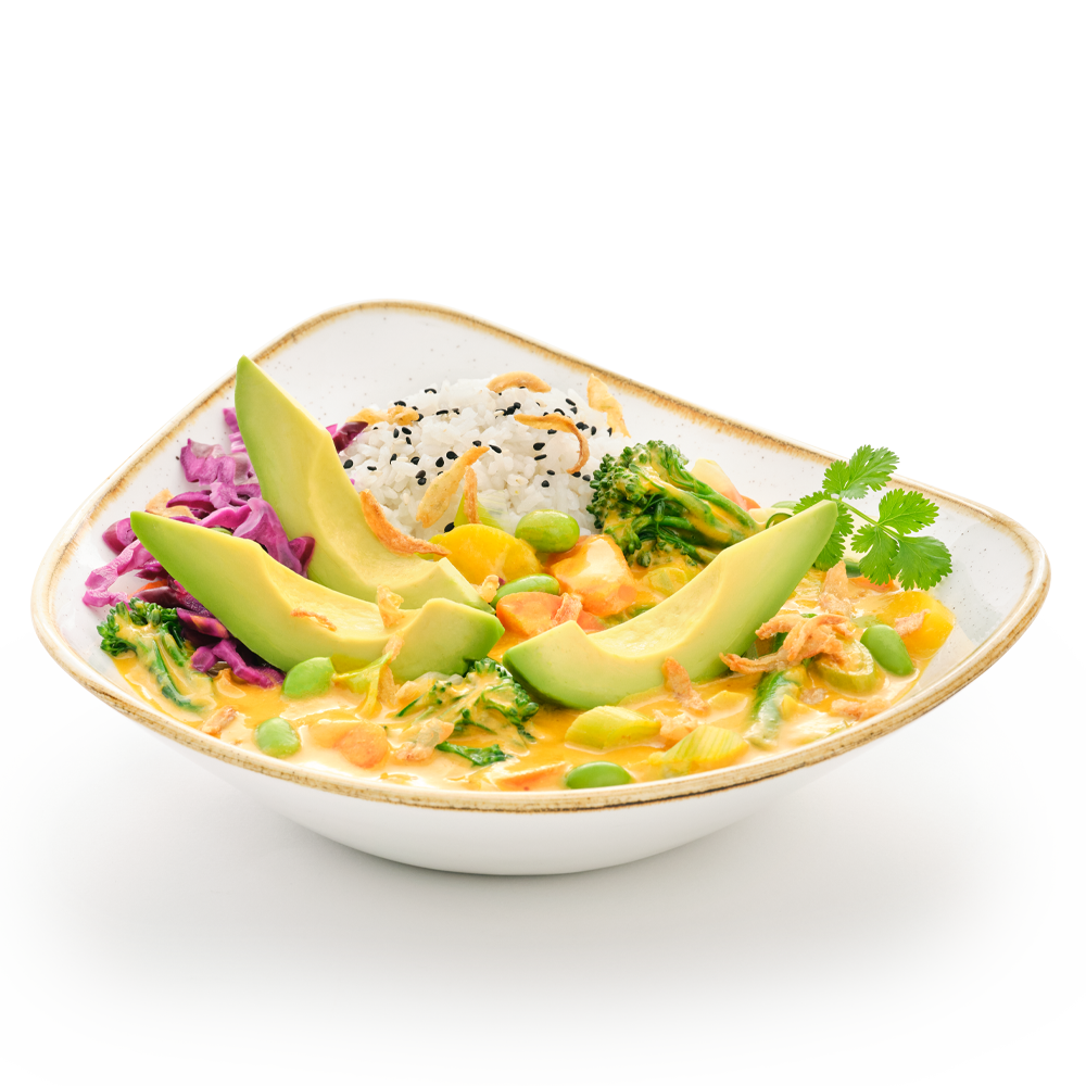 Yellow Avocado Curry