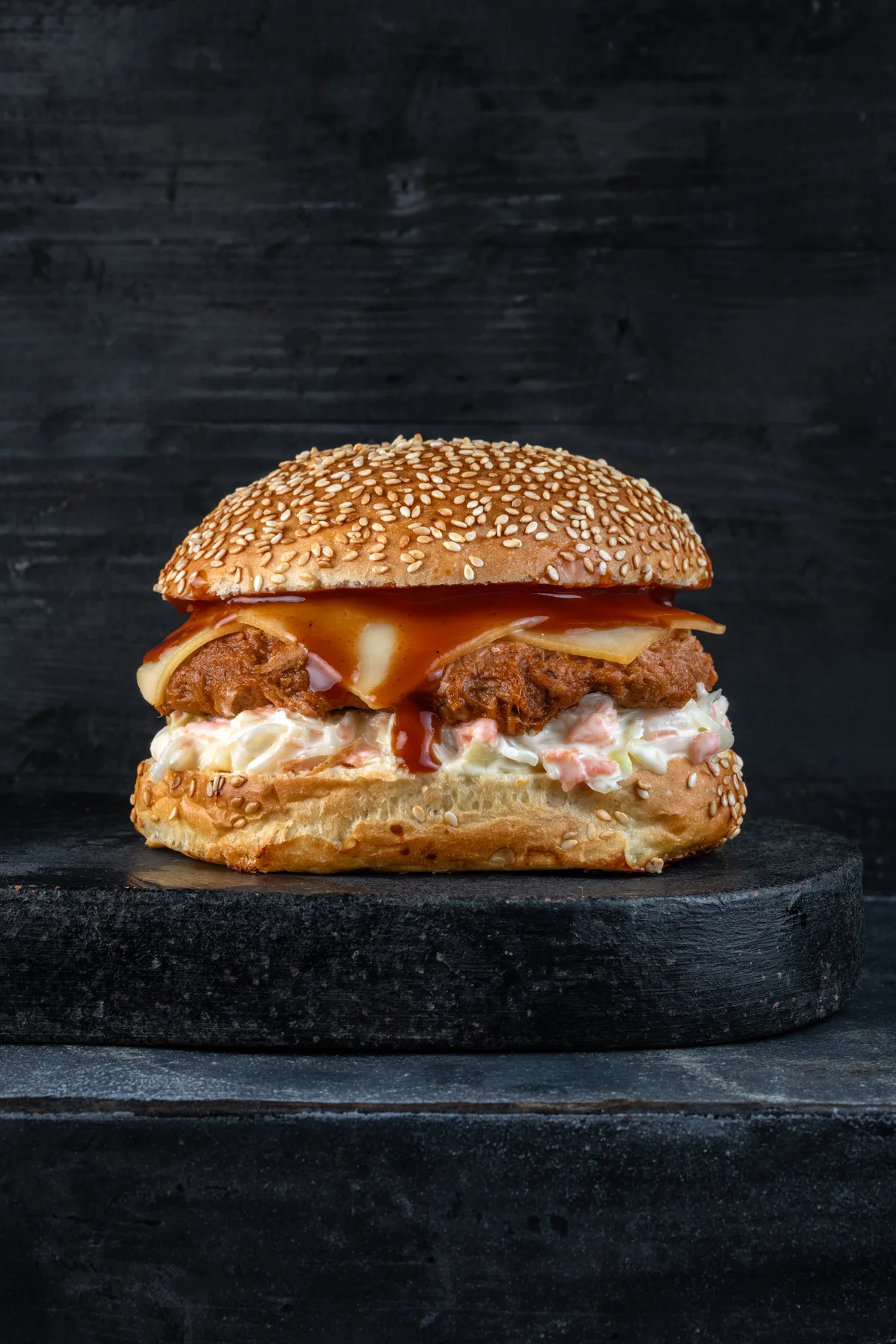 Jack Daniel's Pulled Pork Burger