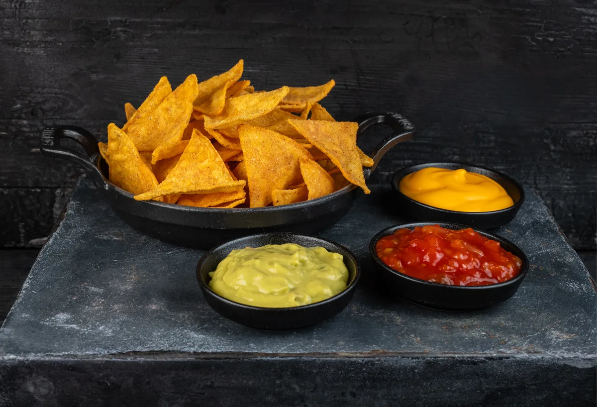 Nachos választható szósszal