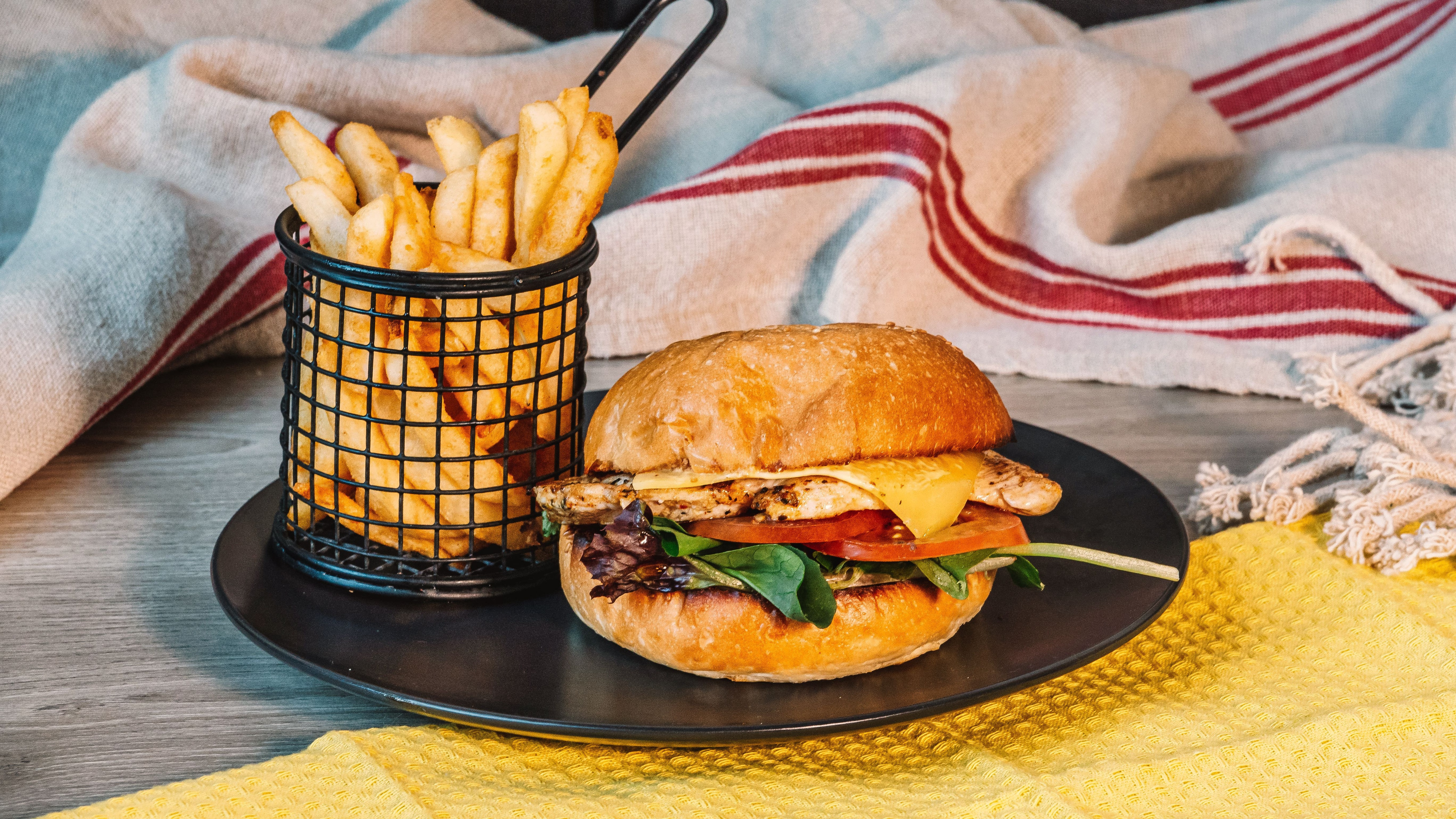 Grilled Chicken Burger