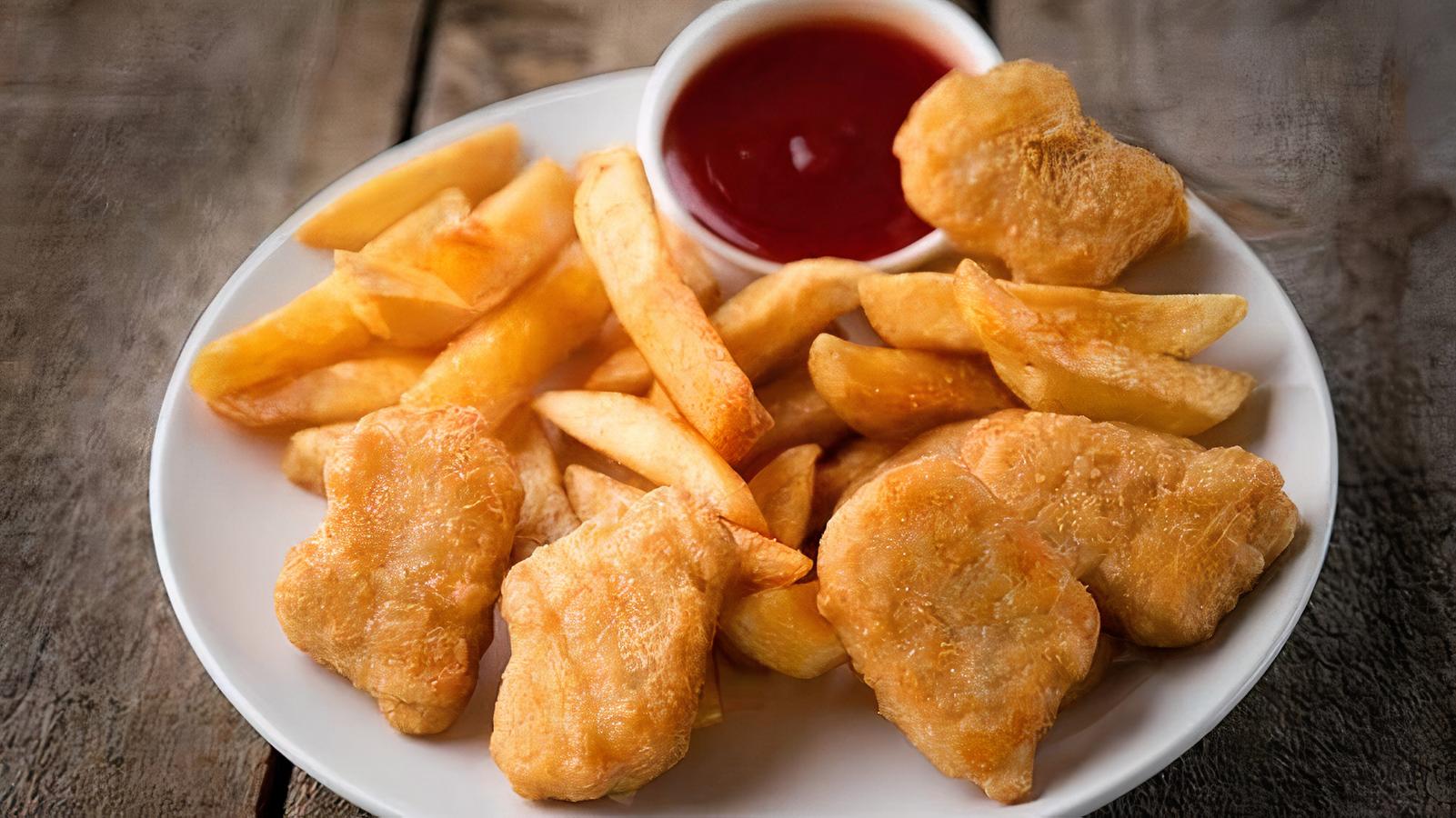 Kids Nuggets and Chips