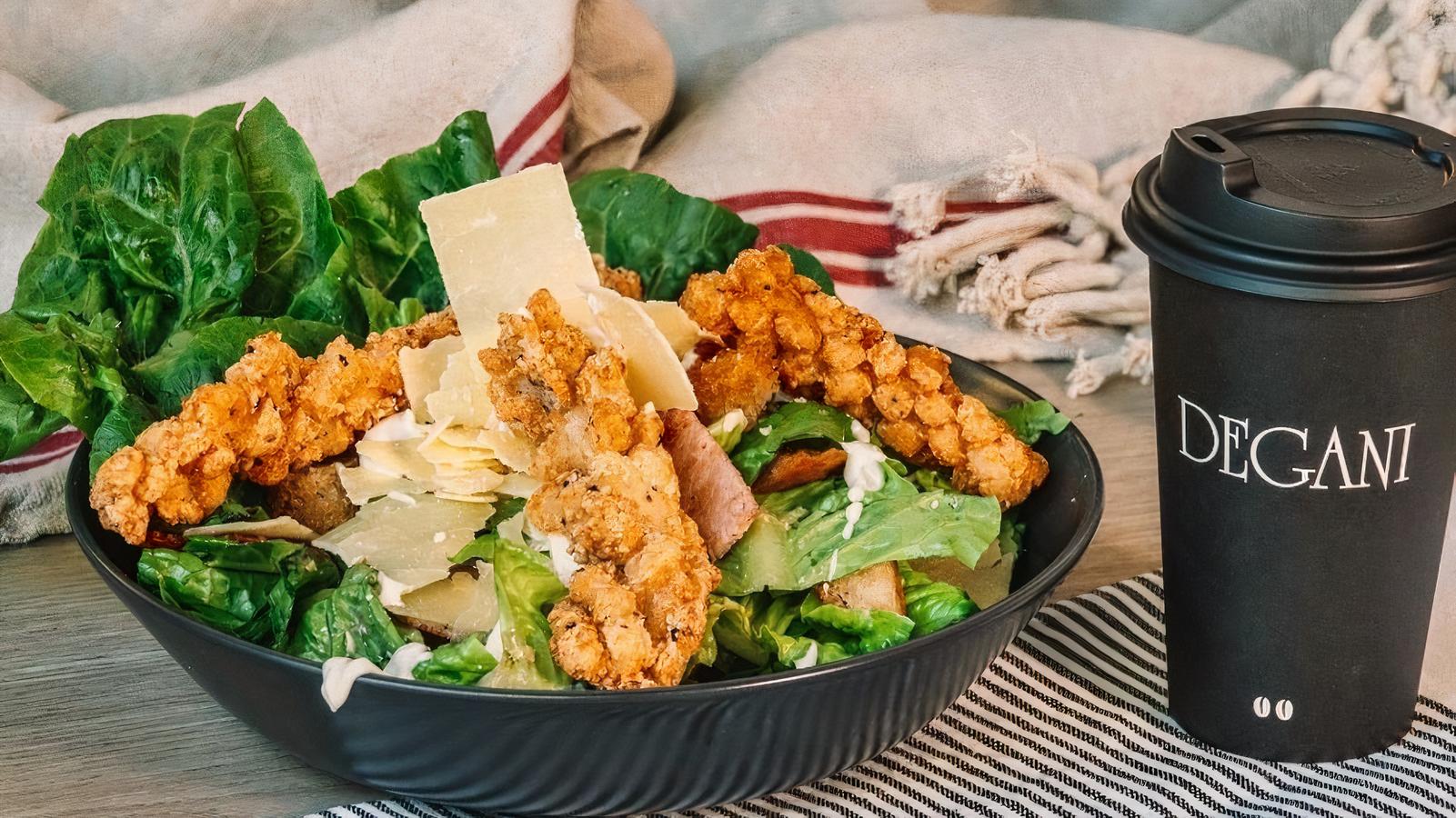 Salt and Pepper Calamari Salad