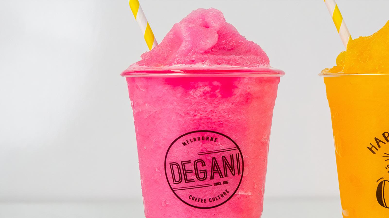 Watermelon and Lime Fruit Frappe
