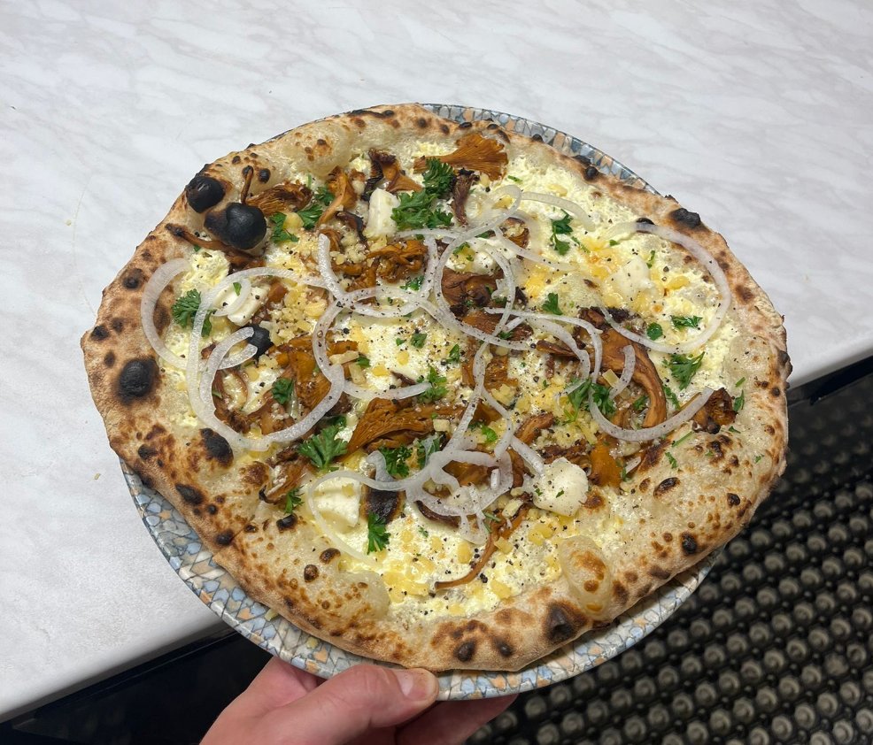 Månadens Pizza: Kantarell
