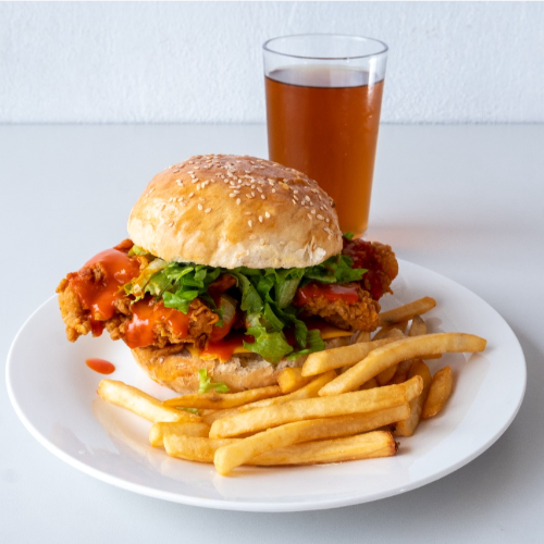 Hamburguesa de Pollo Búfalo