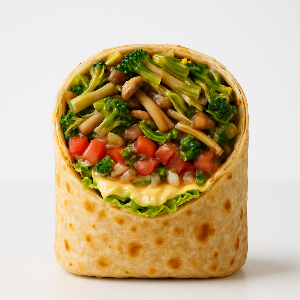 Burrito de Mix de Shimeji (Novidade Nao Fique de Fora Dessa...)