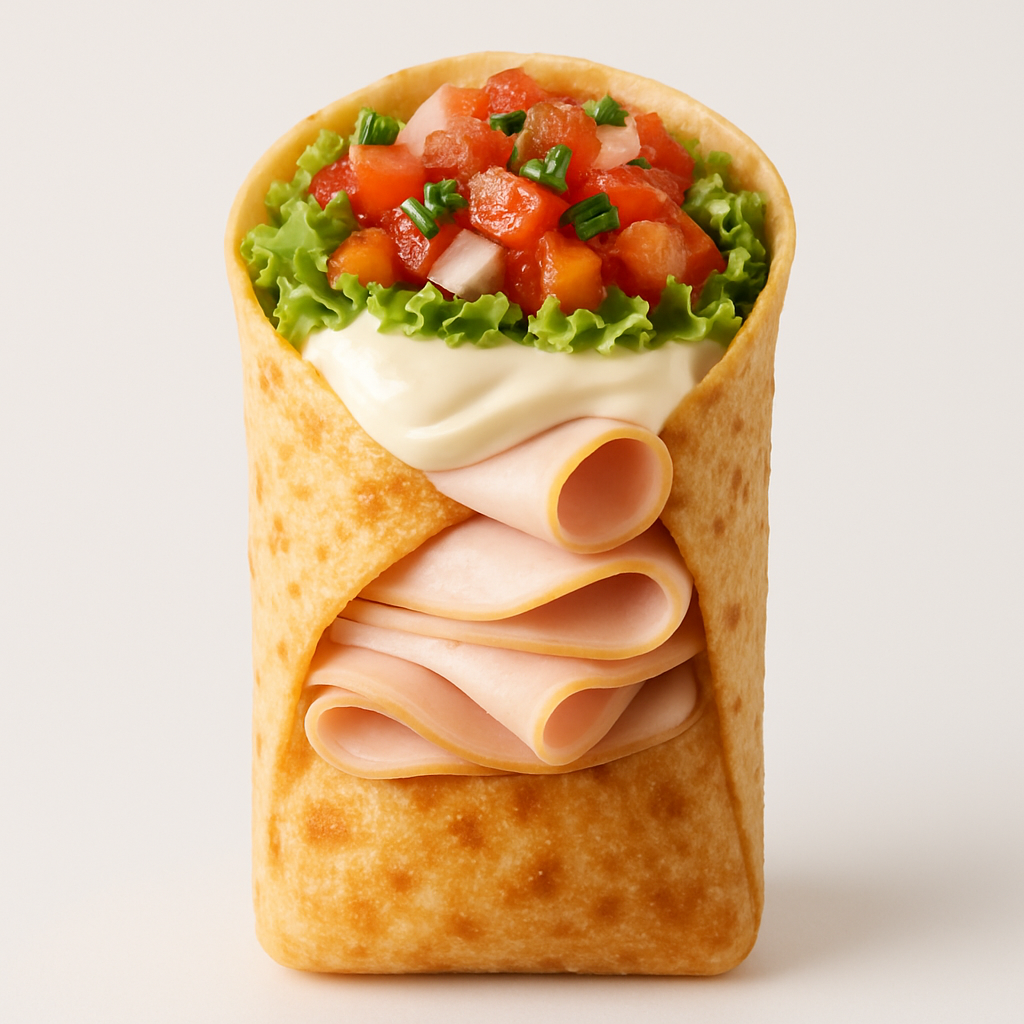Burrito de Peito de Peru
