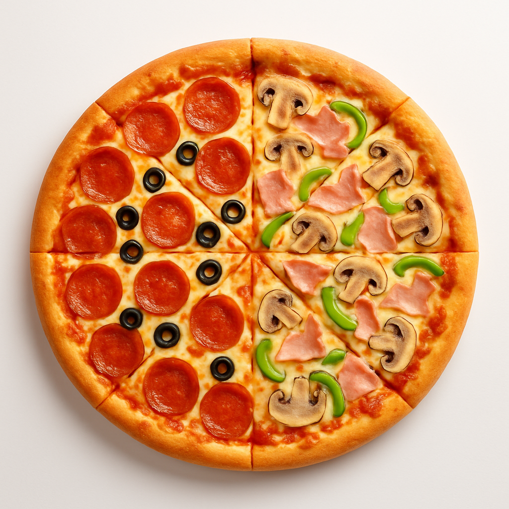 Grande 2 Sabores (8 Pedaços)