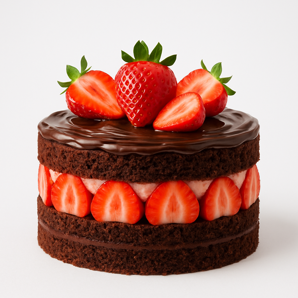 Pastel de Morango