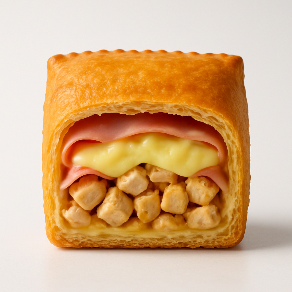 Pastel Presunto/frango/queijo