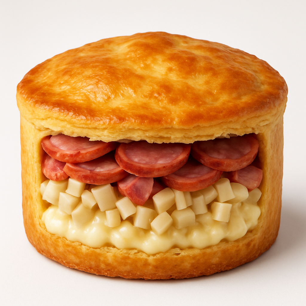 Pastel Queijo/calabresa /Palmito Picado