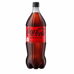 Refrigerante Coca-Cola Zero Açucar Garrafa 1L