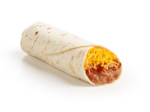 Bean and Cheese Red Burrito