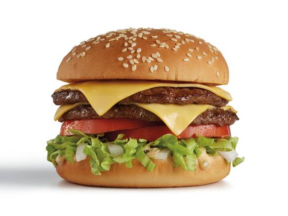 Double Del Cheeseburger