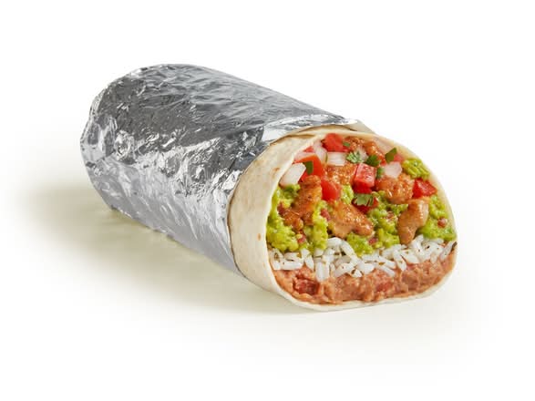 Epic Grilled Chicken Fresh Guacamole Burrito