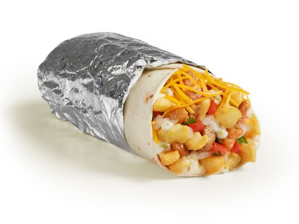 Epic Grilled Chicken Loaded Queso Burrito