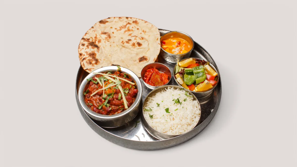 Rajma Thali