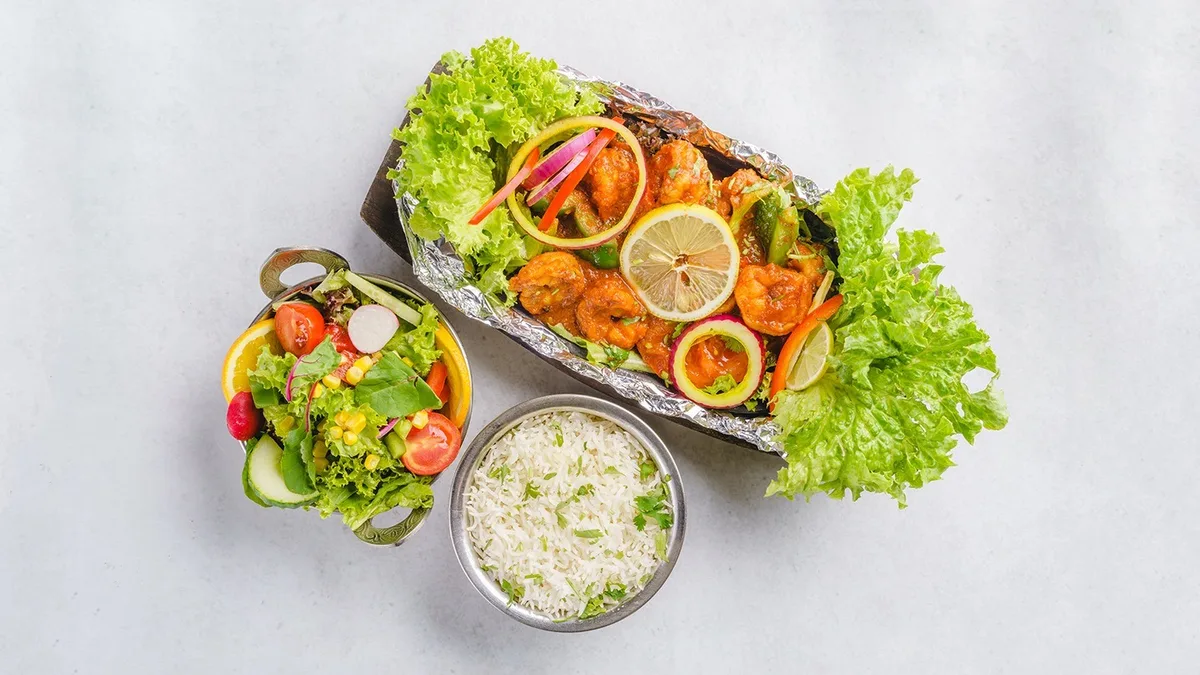 Tandoori Scampi Tikka