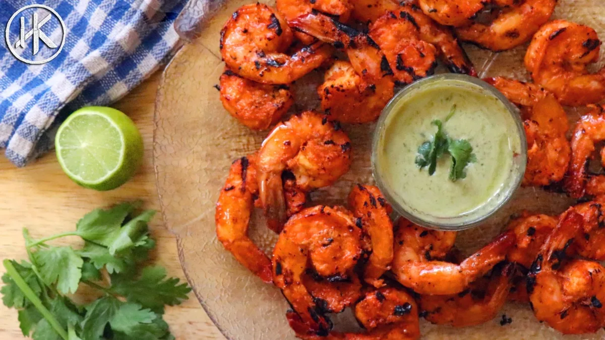 Prawns tandoori