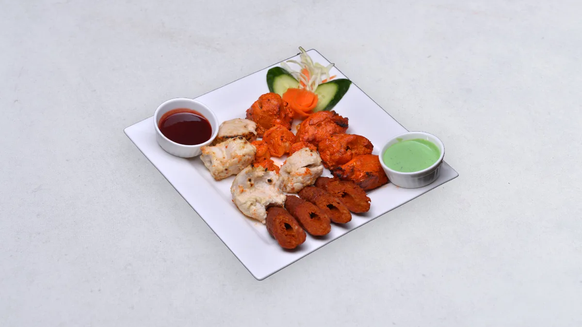 Tandoori platter