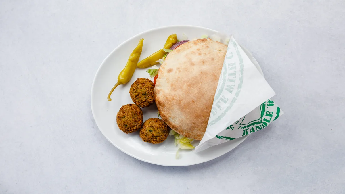 Falafel med Bröd