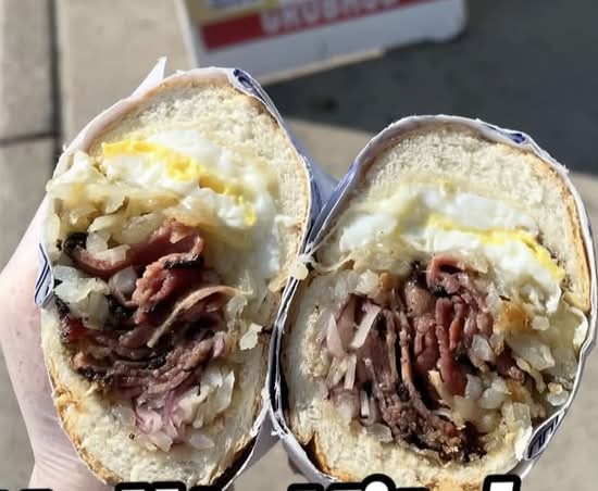 Hell's Kitchen Breakfast Sandwich