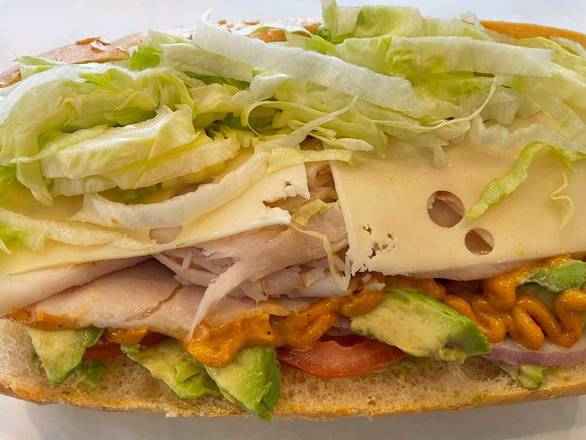 Rasta Turkey Sandwich (Large)