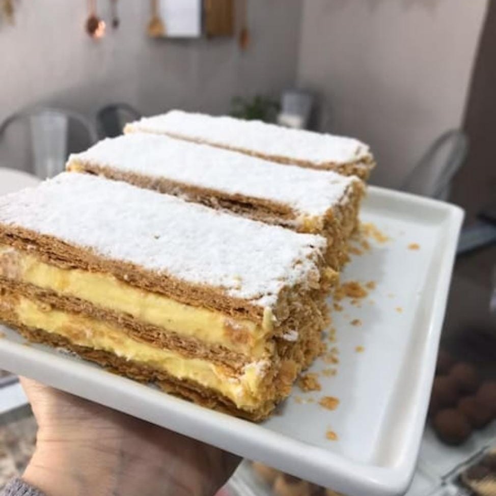 Mil folhas de baunilha bourbon