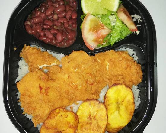 Almuerzo con Pollo Crispy+ Te Frio