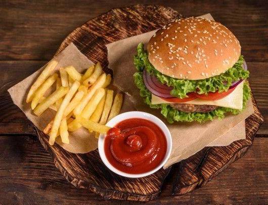 Hamburguesa Doble Torta