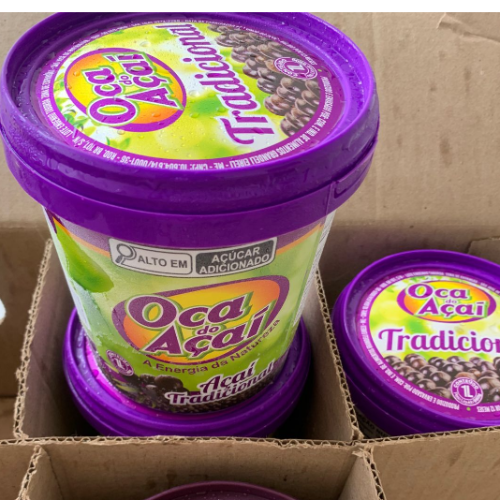 Açaí Tradicional Pote de Um Litro