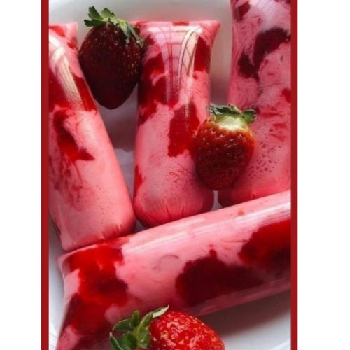 Dindin Gourmet Morango com Geleia
