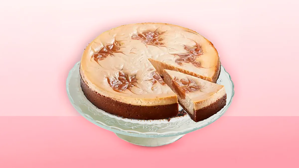 Cheesecake Saltet Karamel