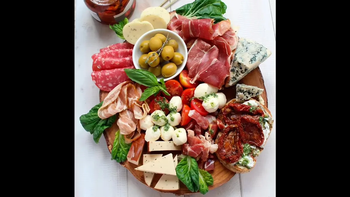 Premium Charcuterie anretningen (4 personer)