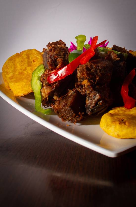 Fried Goat Complete