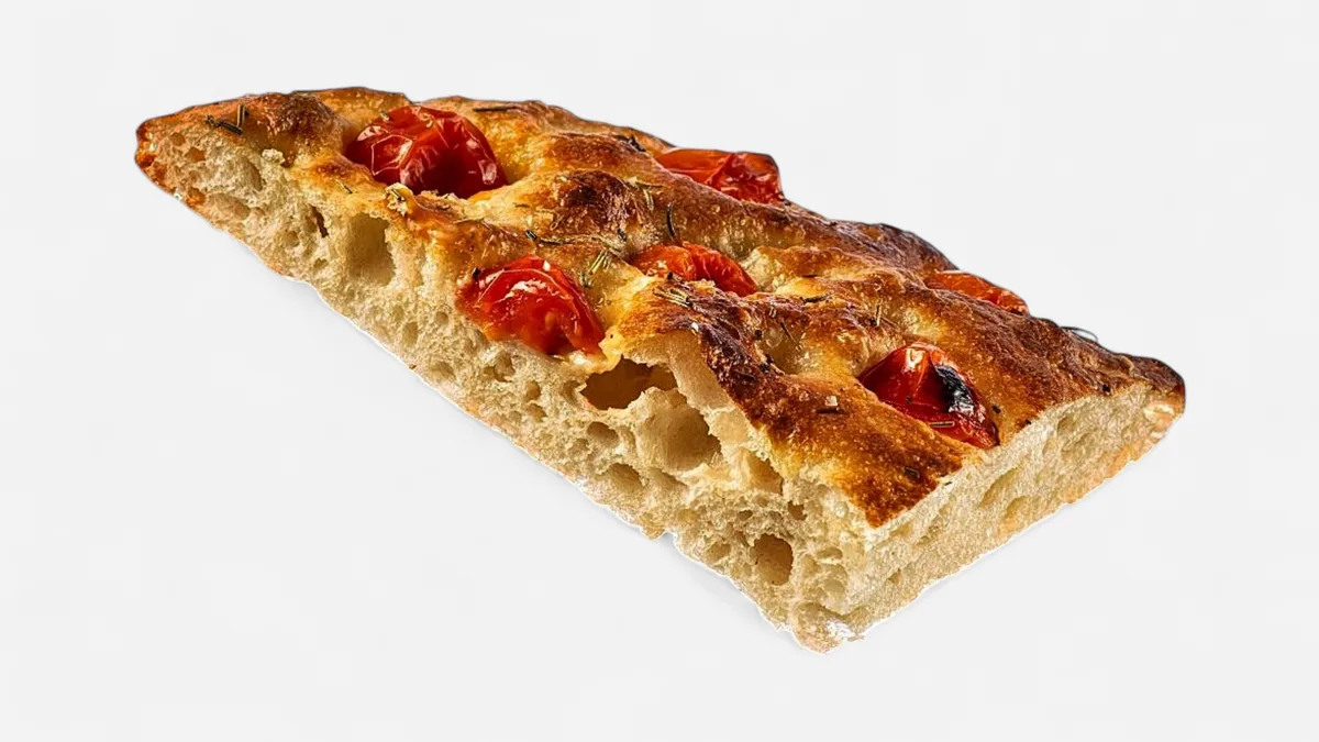 Focaccia Roșii Cherry și Rozmarin