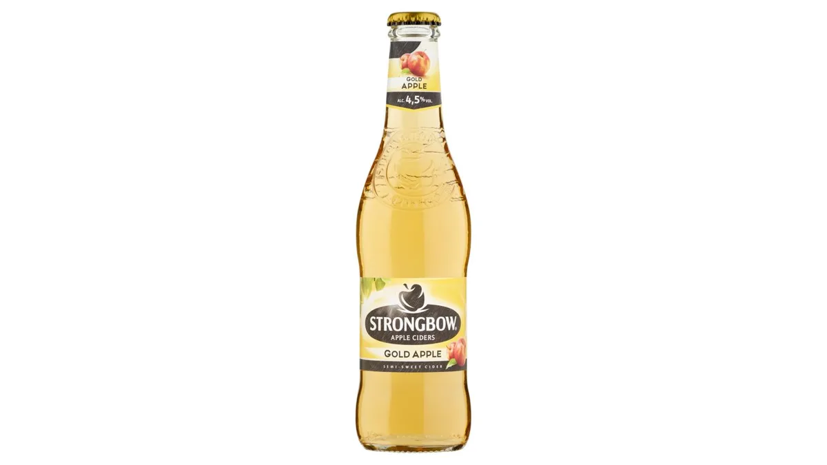 Strongbow apple cider 0,33l .