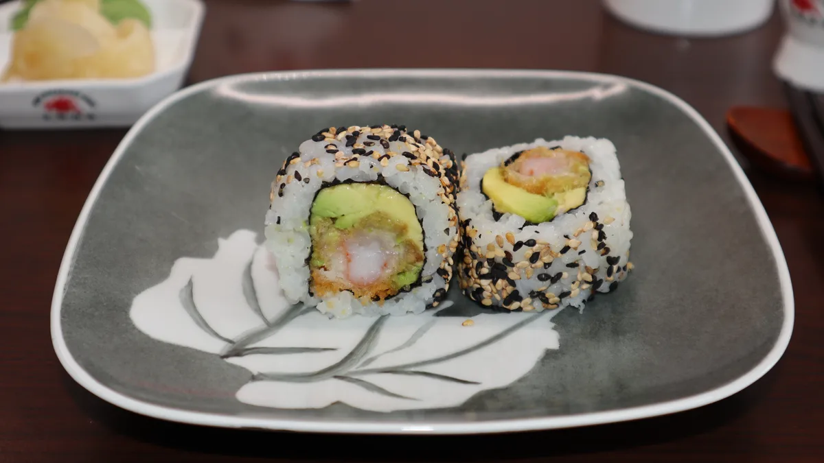 52s. Uramaki Crispy Ebi (8 stk)