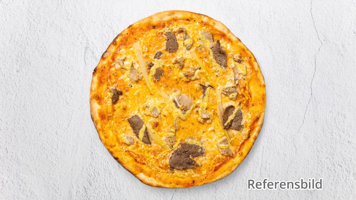Black and White Pizza