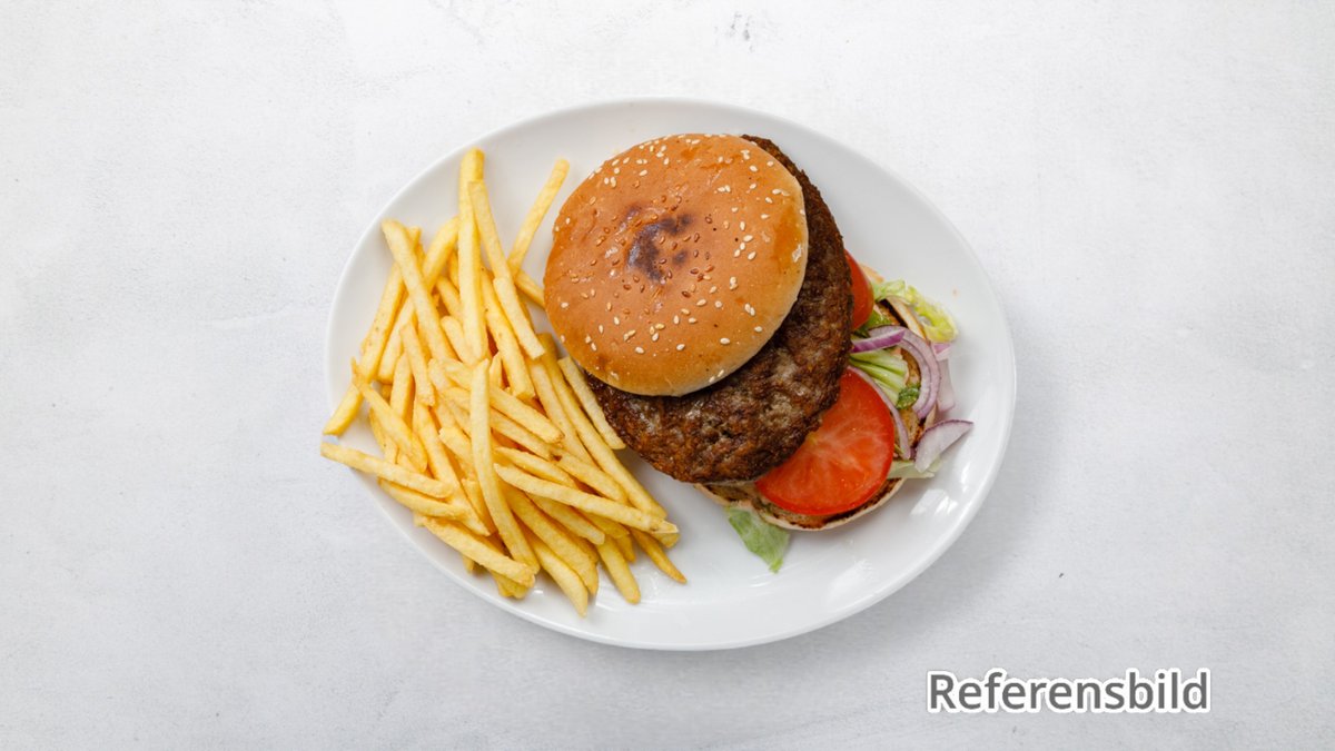Husetsburger Tallrik - 200 g