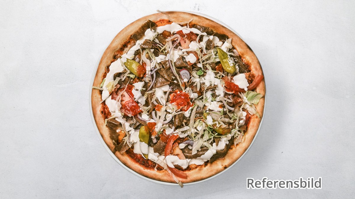 Kebab Pizza